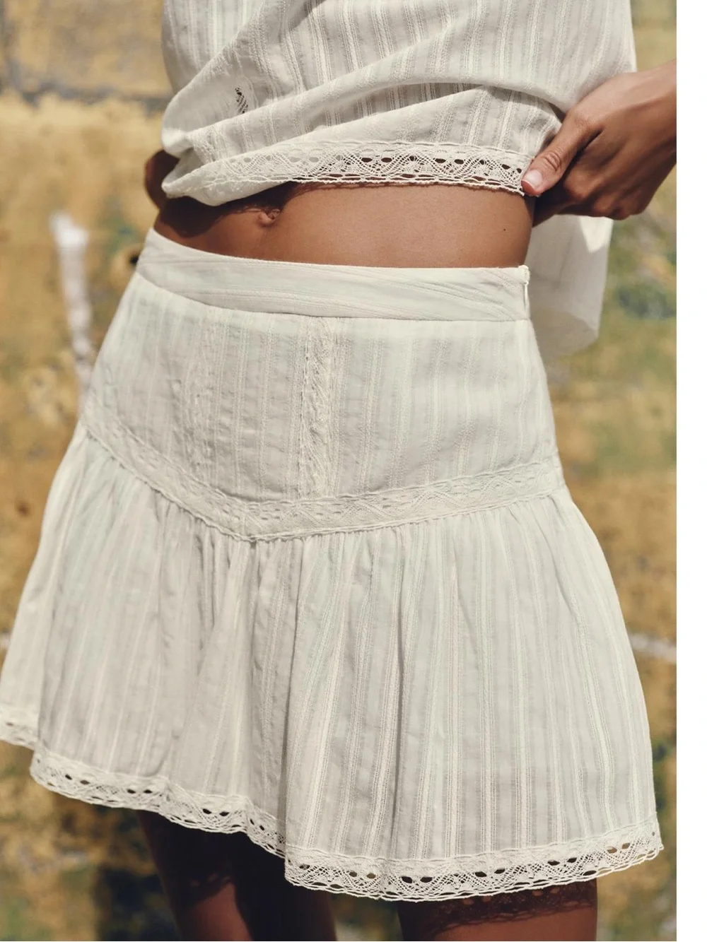 VIRAL NEW VACATION ZARA MID RISE SKORT SIZE S  🚨NO DISCOUNT